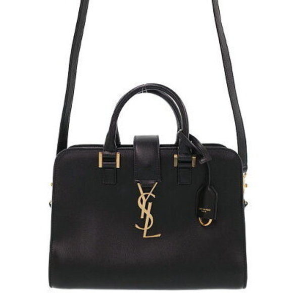 SAINT LAURENT PARIS Monogram Cabas Bag - Picture 1 of 8